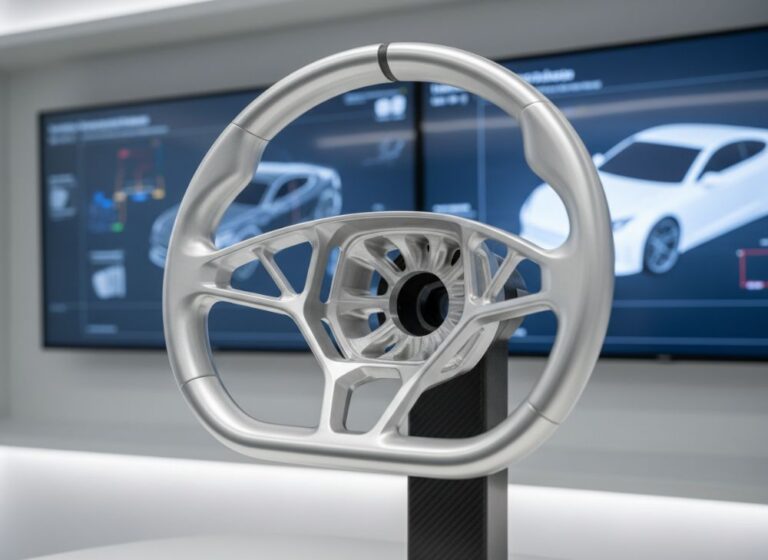 Custom Metal 3D Printed Steering Wheel Frame in 2026: Automotive OEM Guide