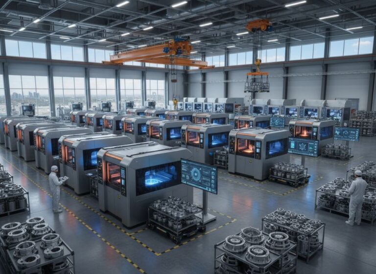 Metal 3D Printing Factory in 2026: Inside High-Volume Industrial AM Plants