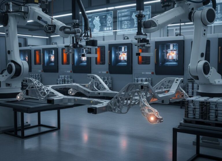 Metal 3D Printing for Automotive in 2026: From Prototypes to Series Components