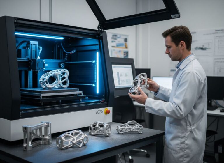 Metal 3D Printing for Custom Parts in 2026: Engineering Freedom and Fast Turnarounds
