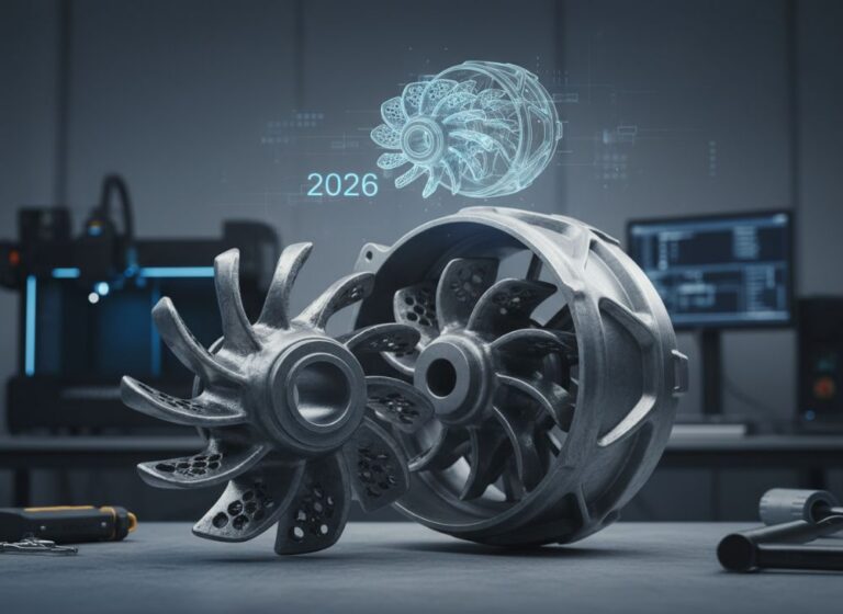 Metal 3D Printing for Pumps in 2026: Optimized Impellers and Casings